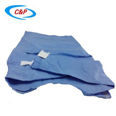 China Hospital Disposable Sterile Surgical Gown With Hand Towel for sale