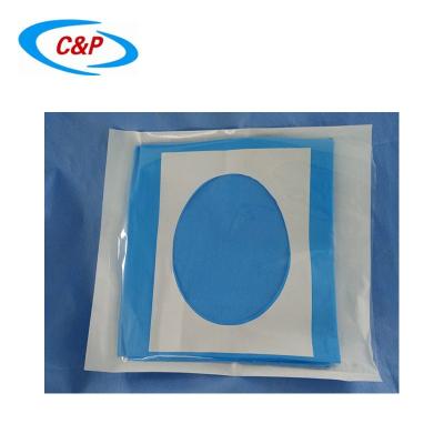 China Hospital Operation And Exam Disposable Surgical Adhesive Windowed Drapes Sterile Sheet EO for sale