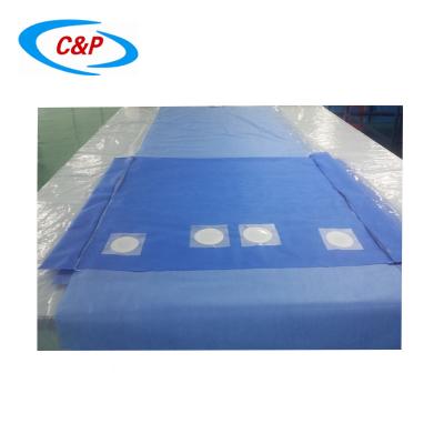 China Medical Adhesive Angio Hole Drape With 3M Film 190x340cm With Fenestration Request / As for sale