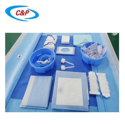 China Best Selling Nonwoven Surgical Products Disposable Cardio And Angio Drapes Package Manufacturer With CE ISO13485 Approved for sale