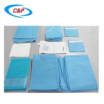 China Anterior (Ear Nose Throat) EO Water Absorbent Sterile Disposable Ear Ear Surgical Drapes Package Kit For Hospital Procedure for sale