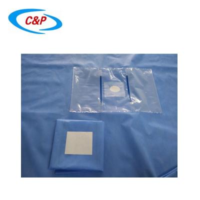 China Non Woven Disposable Medical Sterile Ophthalmic Eye Drape With Pouch for sale