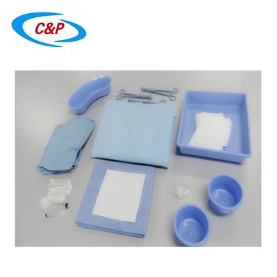 China Best Selling Disposable Cataract Surgical Products Disposable Sterile Ophthalmic Eye Drape Kit With Hole for sale