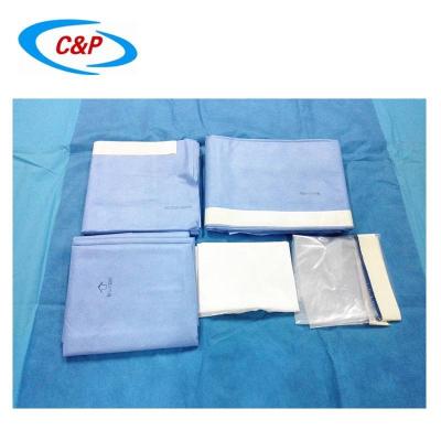 China Anterior Part Water Absorbent SMS TUR Nonwoven High Quality Surgical Urology Drape Package Factory Supply For Operating Room for sale