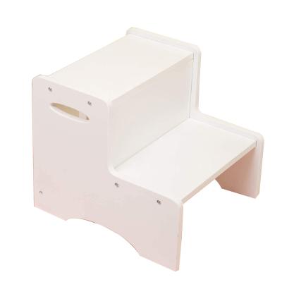 China Environmental Friendly Wooden Baby Step Stool, Bathroom Bedpan Stool and Kitchen Step Stool for sale