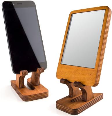 China PORTABLE Wooden Cell Phone Holder Tablet Stand For Desk For iPhone for sale