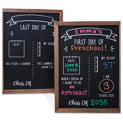 China Morden Selling Wooden Chalkboard For Office And Home Wall Mounted Hanging Wooden Chalkboard for sale