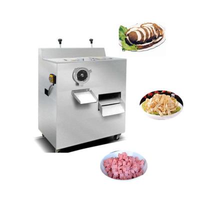 China Fashionable Meat Bone Cutting Machine Chicken Meat Cube Cutting Machine Frozen Meat Cube Cutter Machine for sale