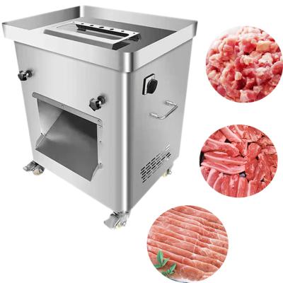 China Frozen Meat Cube Cleavers India Hotels Slicers Machine Chicken Pork Electric Onion Chopper Meat Cutter Grinder Meat Chopper for sale