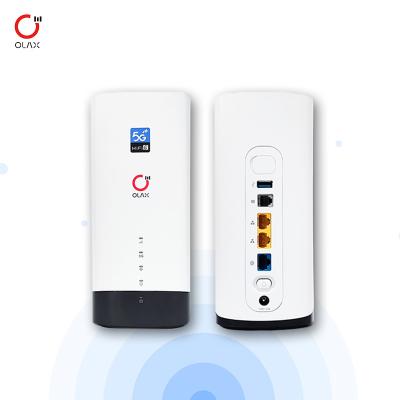 China Olax G5018 5G Modem CPE WiFi6 Modem inalámbrico router portátil inalámbrico WIFI 5G con ranura para tarjeta SIM en venta