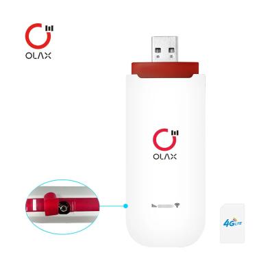 Chine Olax U90 Latin America 4G Modem Router B4 B28 Cat4 150Mbps Hotspot Portable Sim Card 4G LTE Usb Mobile Wifi Dongle Modem à vendre