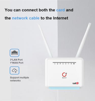 China OLAX MC80 B1/3/7/8/20/28/38/40 /41 4 Lan Ports 4G Universal wifi router for internet connection Te koop