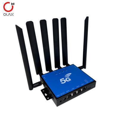 中国 OLAX G5016 5G LTE Band locked Bypass Outdoor CPE Wireless Modem WIFI6 5G LTE router with sim card slot 販売のため