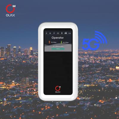 China OLAX MQ46 Desbloqueado 5G WIFI6 B28 wifi móvil Ruter de red de bypass portátil 5G LTE inalámbrico Hotspot router wifi de bolsillo en venta