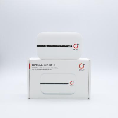 China OLAX MT10 B1/3/7/8/20/28/38/40/41 4G LTE-Router 3000mah Batterie-Router 4g 150mbps drahtloser Router zu verkaufen