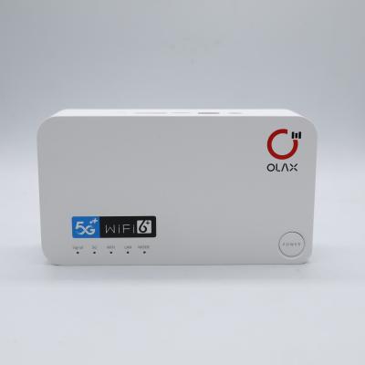 China Olax G5010 X55 4000mah battery WiFi6 5G CPE Router Portable Modem 5G CPE Modem use sim card for sale