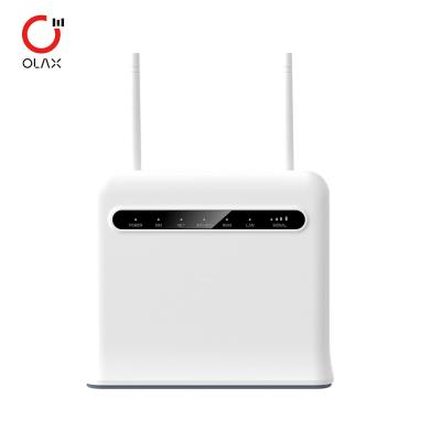 中国 OLAX CAT6 wifi 6 ワイヤレスバイパス 300mbps 4000mAh バッテリー 4G CPE モデム SIM カード 4G LTE WiFi ルータ 販売のため