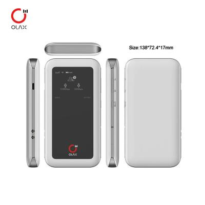 China OLAX MQ46 tarjeta eSIM 5G vSIM router wifi móvil portátil 5G LTE inalámbrico router wifi de bolsillo para exteriores con tarjeta SIM sol en venta