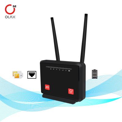 China Olax CPE Router MC60 With 5000mAh Battery 4g Lte Wifi Router Indoor CPE Router Modem Easy To Use for sale