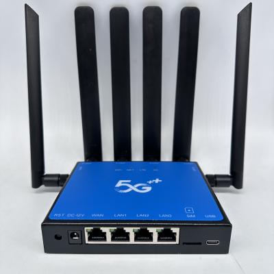 China Olax G5016 industrial outdoor use 5G LTE router sim card 2.4/5G band WiFi wireless modem CPE WiFi good use VPN router for sale