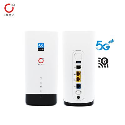 China Venda a quente Banda dupla Olax 5G Indoor CPE G5018 EU Desbloqueado 5G CPE Roteador Móvel Modem sem fio CPE com cartão SIM Modem sem fio à venda