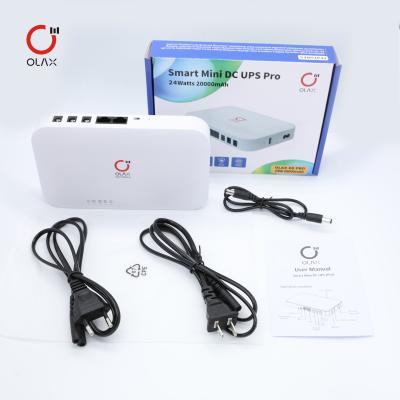 China Olax In Stock POE Ups Backup Power D-8 PRO 20000Mah Llithium Battery For Middle East Area Iraq America Ecuador for sale