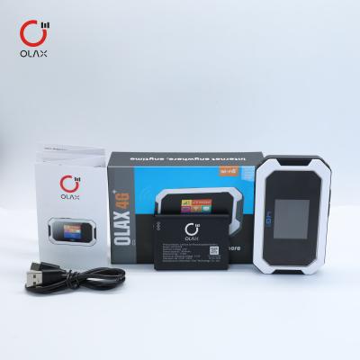 China Olax 4G WIFI6 LTE Mobile Mini WIFI mit LCD-Bildschirm und Antennenanschlüssen QR-Code scannen, um WIFI zu verbinden zu verkaufen