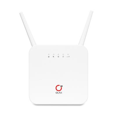 China FAVORABLE 4g router fuerte al aire libre del Cpe Wifi 4g de la gama larga del poder del CPE de OLAX AX6 Sim Router 4000mah con el puerto RJ45 en venta