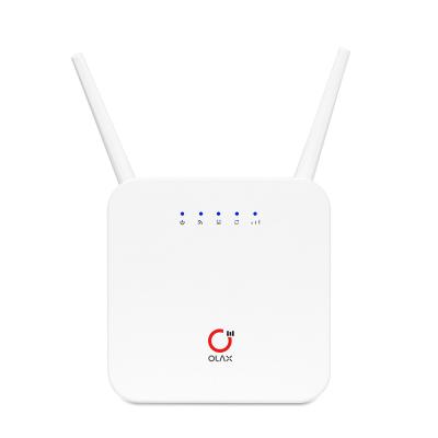 China Favorables routeres Wifi 4g de la antena del router del router 300mbps del CPE Wifi de la gama larga de OLAX AX6 con Sim Card en venta