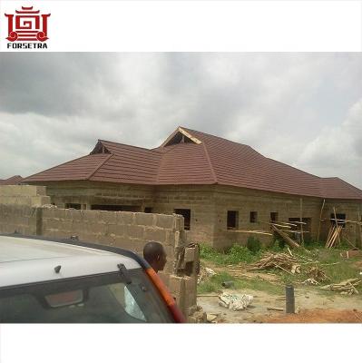 China House Enjoy Your New Zealand High Quality Tech Stone Coated Roofing Sheet In Lagos for sale