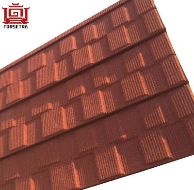 China Chinese villas or any slope roofing Cheap-price sand stone coated metal roofing tiles for sale