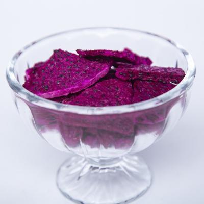 China Professional Manufacture Dried Healthy Pitaya Freeze Dried Fruit Products Freeze Dried Pitaya Slice for sale