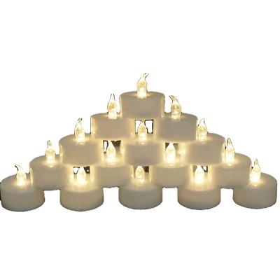 China High Quality Flameless Halloween Pattern Lights Candle Flameless Battery Operate Tea Light Candle for sale