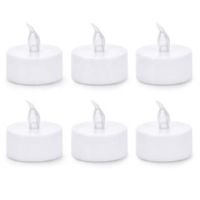 China Wholesale Brand New Hot Sale Plastic Flameless Mini Color Tea Light Candles for sale