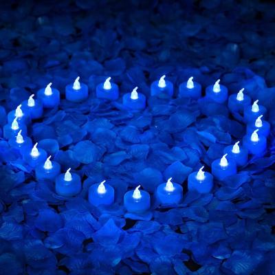 China Battery Operated Tea Light 100 Piece Electronic Flameless Led Candle Tea Light Tea Candles For Wedding Party Decoration for sale