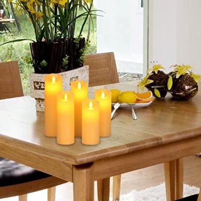 China Wholesale Home Decoration Party Warm White Led Flameless Bright Flameless Lights Candle for sale