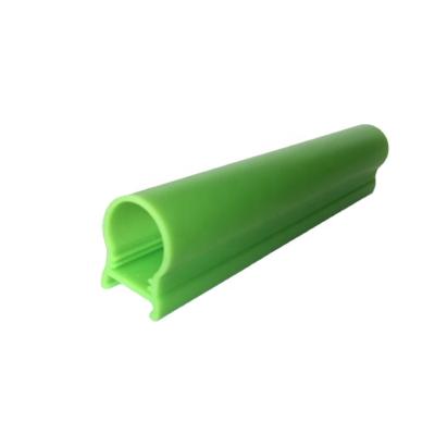 China Antique Green Acrylic Extrusion Light Diffuser Tube for sale