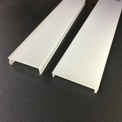 China Decorations top plastic diffuser cover for aluminum led profile for sale