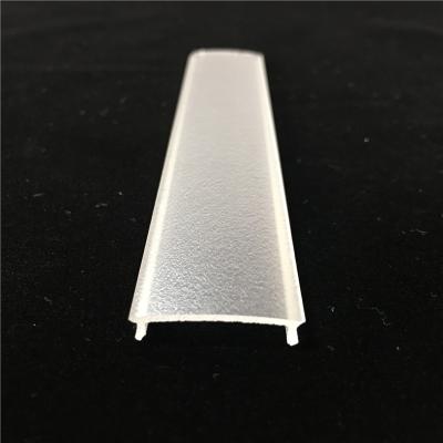 China Antique 22mm Wide Frosted Acrylic Diffuser For Aluminum Led Profile for sale