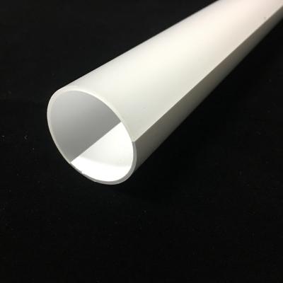 China Residential 40mm Diameter Double Color Acrylic Led Tube Housing for sale