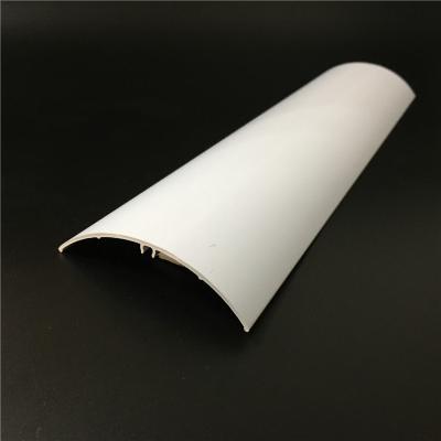 China Non-Toxic Odorless Flame Retardant Arc Extrusion White Plastic Cable Cover for sale