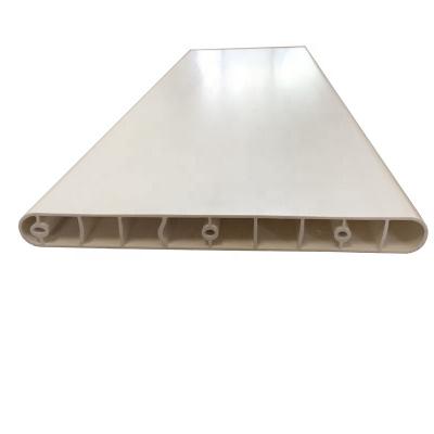 China Advertising 220 Mm Wide Plastic ABS Extrusion Hollow Board for sale