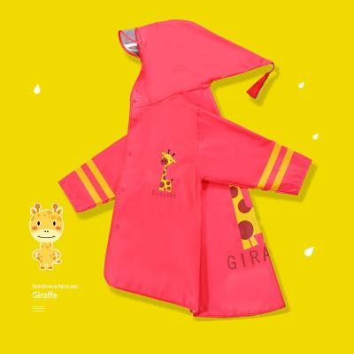 China 100% Waterproof Tassel Hood 100% Rain Wear Fashion Design Waterproof Raincoats For Kids Children for sale