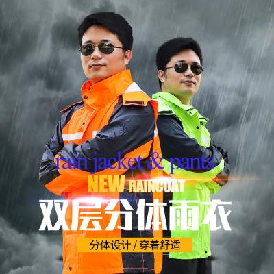 China 100% Waterproof Waterproof Rain Suit With Liner For Men for sale