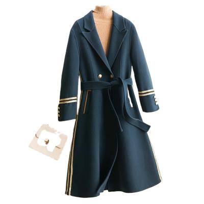 China Breathable Middle and Long Suit Coat, Alien Style Anorak, Fashionable Knee Length Tweed CoatWomen'Wool&Blends for sale