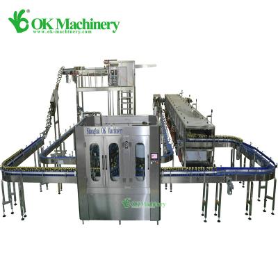 China Automatic Beverage Beer Can Filling And Seaming Machine for sale