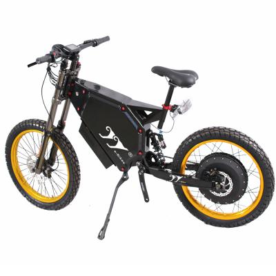 China Enduro steel full suspension 84v 8000W model super power top end electric mountain cycle ebike for sale