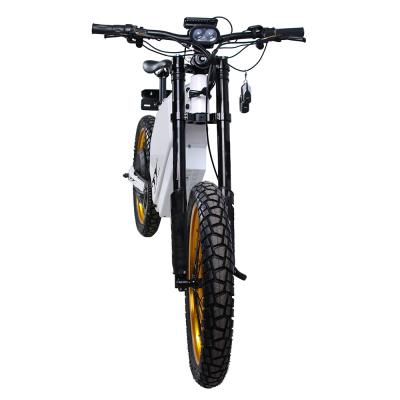 China 2021 newest torque sensor 72v 8000w steel enduro ebike with strong 19inch motorcycle tire for sale