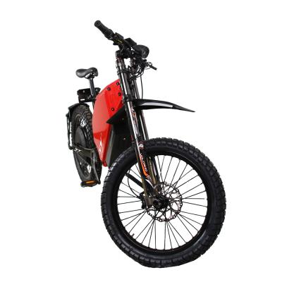 China Torque Sensor YY-X8 Motor 8000w Enduro Steel Brushless Ebike With DNM USD-8 Front Fork for sale