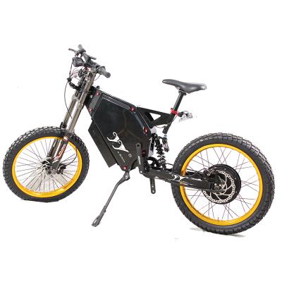 China Cheapest carbon steel enduro enduro bomber electric ebike motorcycle 72v 5000w electric bike with hidden battery for sale